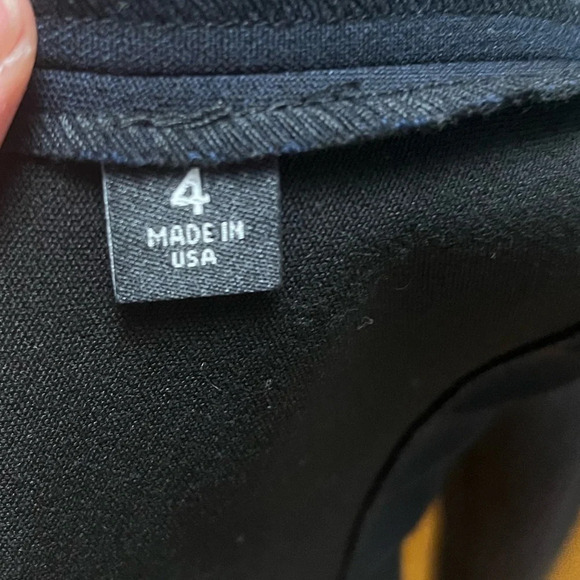 BUCHANAN - KANG Navy and Black Zip-up Blazer- Size 4 - Picture 5 of 5